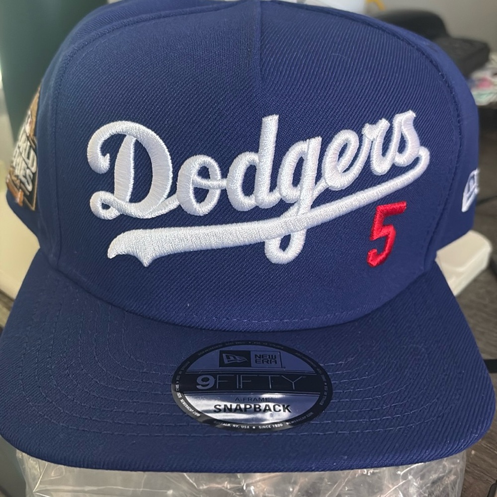 Dodgers World Series hat